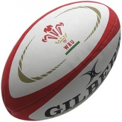 Balón de rugby de Gales / Gilbert