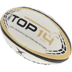 Ballon Rugby Replica Top14  en taille 5 Gilbert
