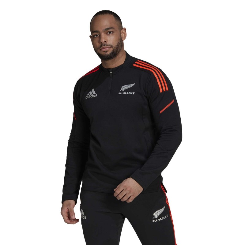desconcertado Cerdito Fabricante Sudadera All Blacks Rugby Primegreen 1/4-Zip Fleece / adidas