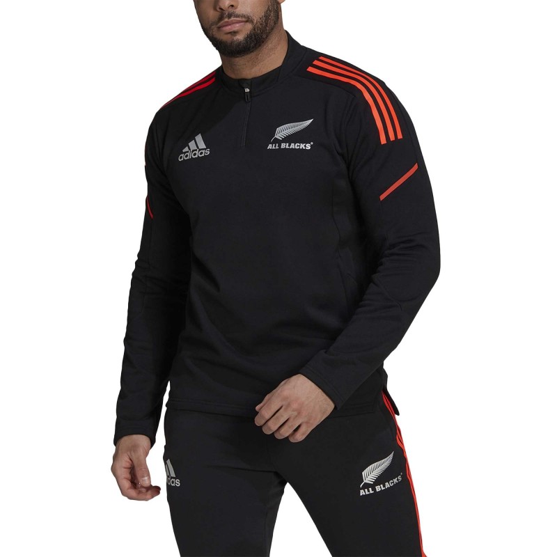 desconcertado Cerdito Fabricante Sudadera All Blacks Rugby Primegreen 1/4-Zip Fleece / adidas