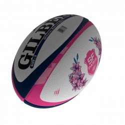 Porte Clé Ballon de Rugby Rose Dominici