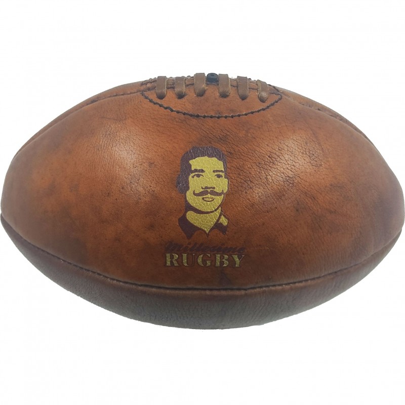 Sac à main ballon de rugby cuir vintage personnalisable. All Sport Vintage