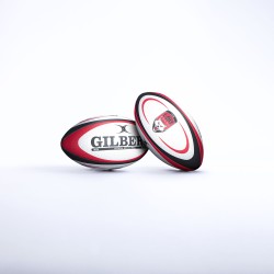 Ballon Rugby Replica Lyon T1 et T5 / Gilbert