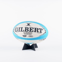 Support en bois pour ballon de rugby / Gilbert