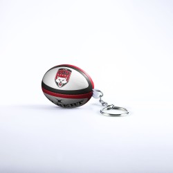 Porte-Clefs Ballon Rugby en mousse Lyon / Gilbert