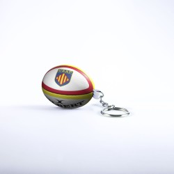 Porte-Clefs ballon rugby en mousse Perpignan / Gilbert