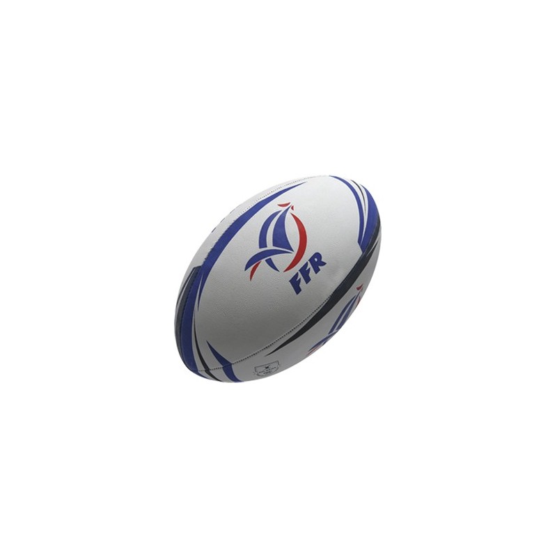 Ballon multicolore motif rugby x8 - Diam. 29cm - Décors du monde