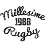 Débardeur Millésime Rugby Blanc / 1988