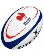 Rugby balls supporting major nations and other competitions